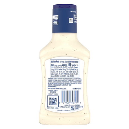Kraft Classic Ranch Dressing Kraft Classic Ranch Dressing
