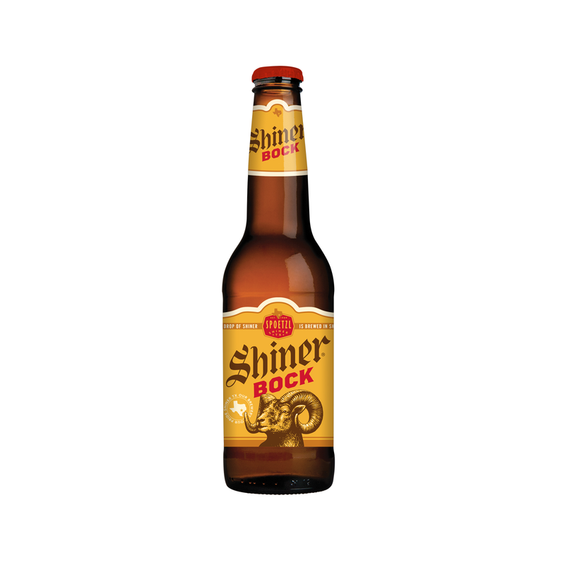 Shiner Bock Beer, Shiner Craft Beer, 6 Pack, 12 fl oz Bottles, 4.4% ABV, 141 Calories, 12.4g Carbs