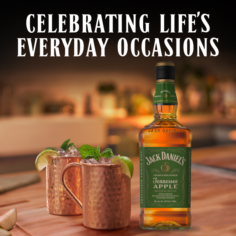 Jack Daniel's Tennessee Apple Whiskey 750ml (70 Proof)