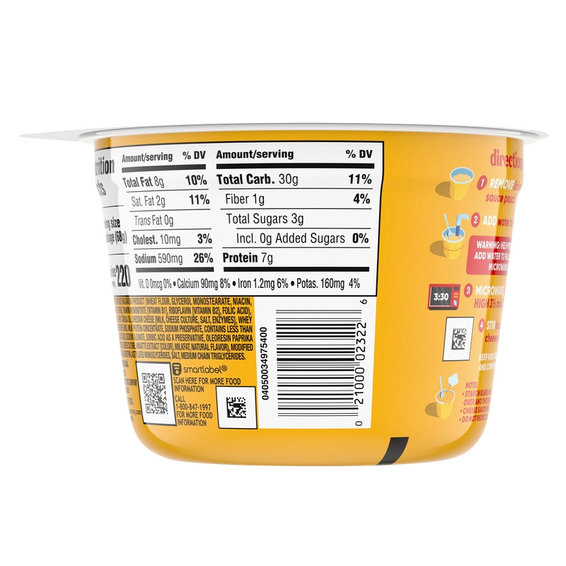 Velveeta Original Shells & Cheese Cup 2.39oz