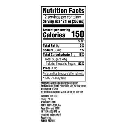 Pepsi 12pk 12oz Can