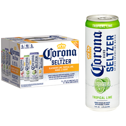 Corona Hard Seltzer Tropical Mix Variety Pack 12pk 12oz Cans