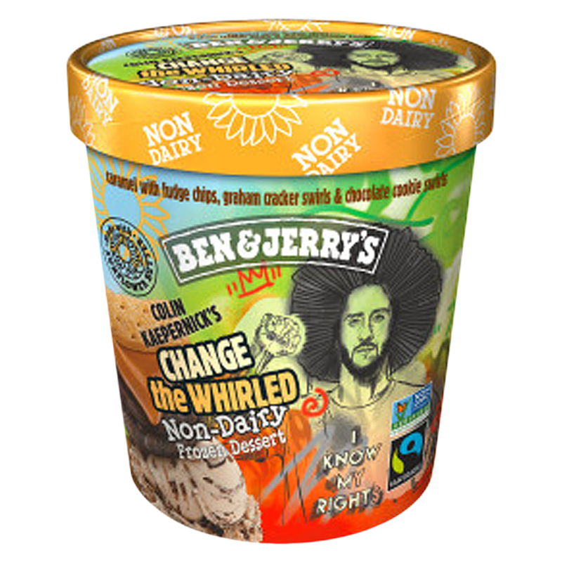 Butter【Cream Ver.】 Ben & Jerry's Non-Dairy Change the Whirled Frozen Dessert 16oz