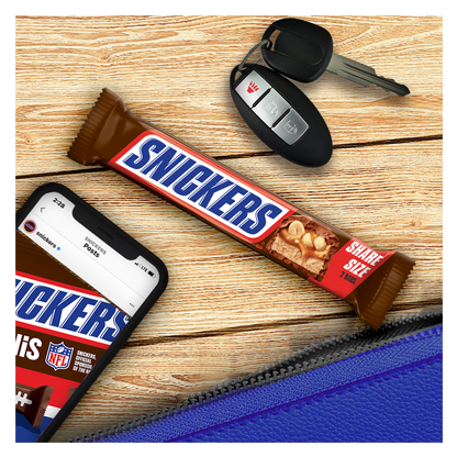 Snickers Candy Bar King Size 3.29oz