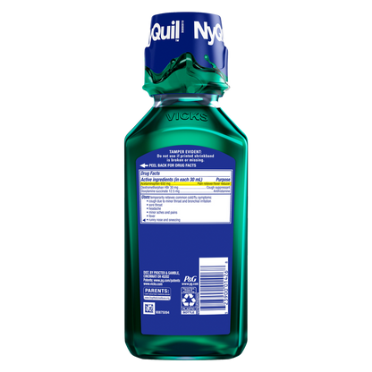 Vicks NyQuil Cold & Flu Nighttime Relief Original Liquid 12oz