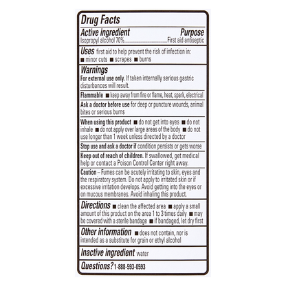 Goodnow Isopropyl Alcohol 70% 16oz