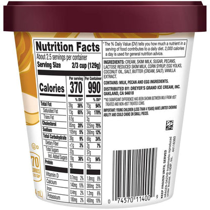 Haagen-Dazs Butter Pecan Ice Cream, 14oz.