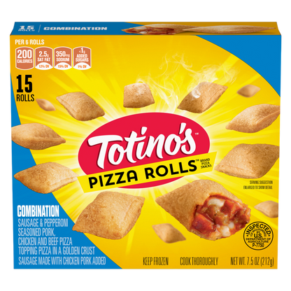 Totino's Frozen Combination Pizza Rolls 15ct 7.5oz