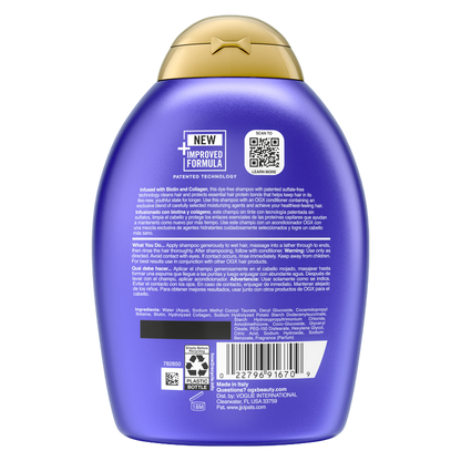 OGX Thick & Full + Biotin & Collagen Shampoo 13 fl oz