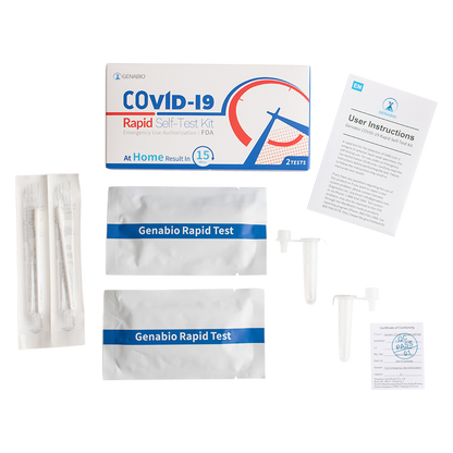 Genabio COVID-19 Rapid Self-Test Kit  (2 tests)