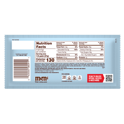 M&Ms Crunchy Cookie Candies Share Size 2.83oz