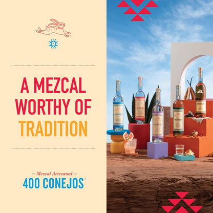 400 Conejos Cuishe Mezcal Joven 750ml (80 Proof)