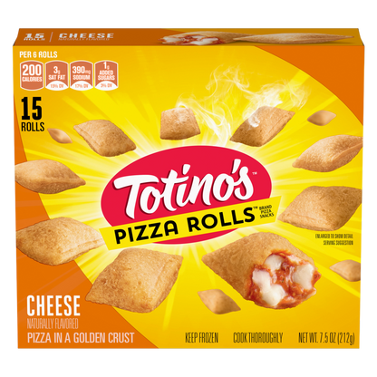 Totino's Frozen Cheese Pizza Rolls Cheese 15ct 7.5oz