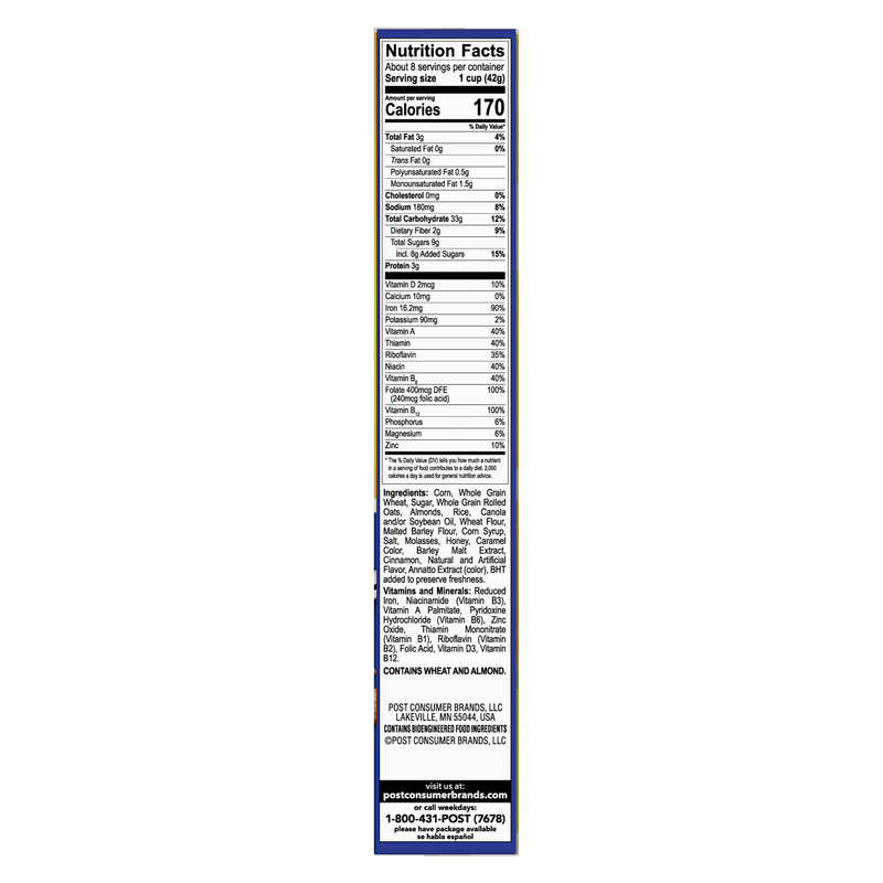 Honey Bunches of Oats Almond 12oz