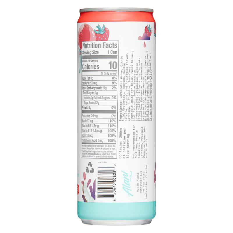 Alani Energy Hawaiian Shaved Ice 12oz Can – BevMo! Washington