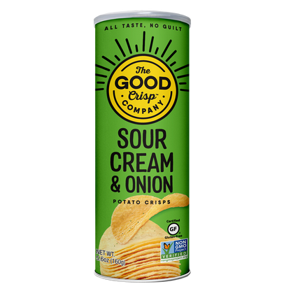 The Good Crisp Company Sour Cream & Onion Potato Crisps 5.6oz