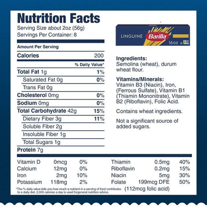 Barilla Linguine Pasta, 16oz.