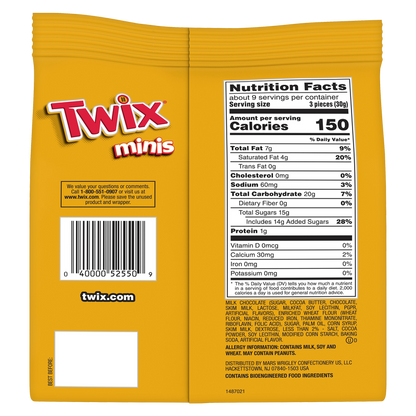 Twix Caramel Minis 9.7oz