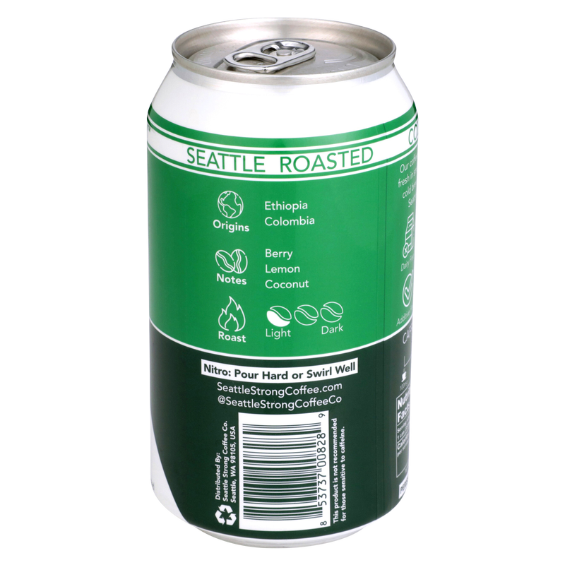 Seattles Best Bright Nitro Cold Brew Coffee 12oz Can