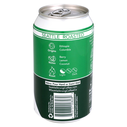 Seattles Best Bright Nitro Cold Brew Coffee 12oz Can