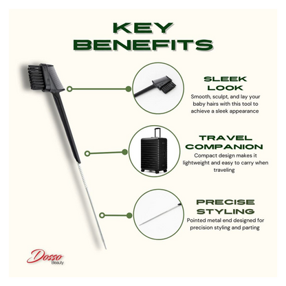 Dosso Beauty Edge Brush 1ct
