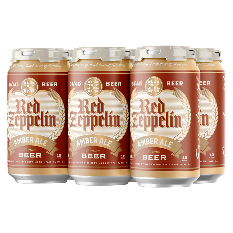 54 40 Brewing Red Zeppelin Amber Ale (6PKC 12 OZ)