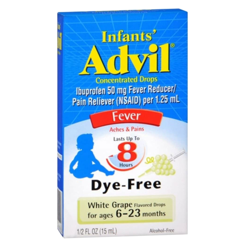 Advil Infant White Grape Drops 0.5oz