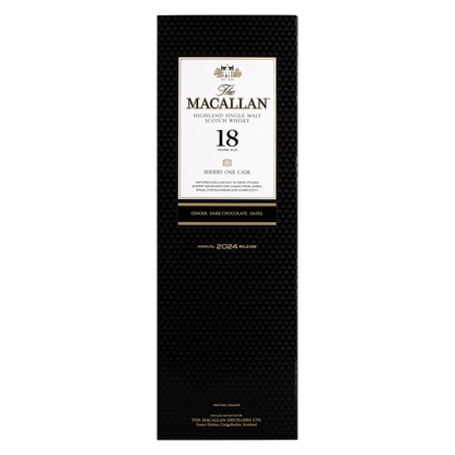 Macallan 18 Yr Sherry Oak 750ml (86 Proof)