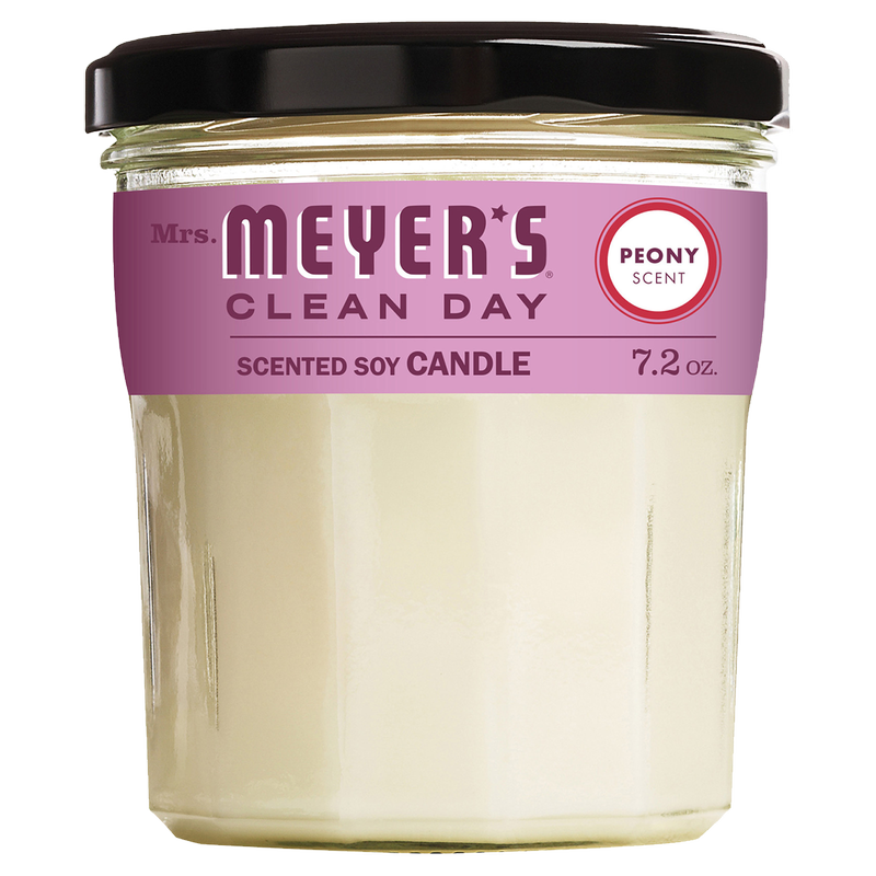 Mrs. Meyer's Clean Day Peony Scented Soy Candle 7.2oz