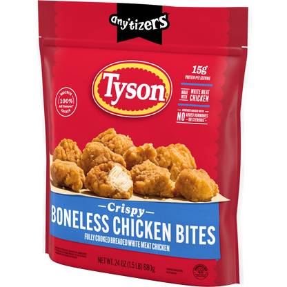 Tyson Any'tizers Frozen Popcorn Chicken Chunks 24oz