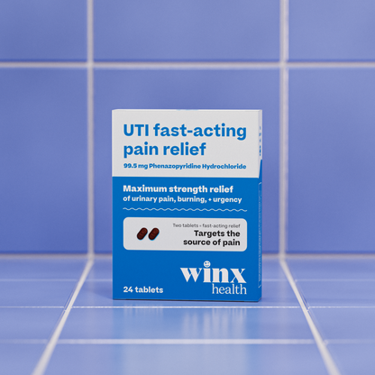 Winx Fast Acting UTI Pain Relief 24 ct