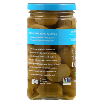 Tillen Farms Olives Lemon Twist 12oz