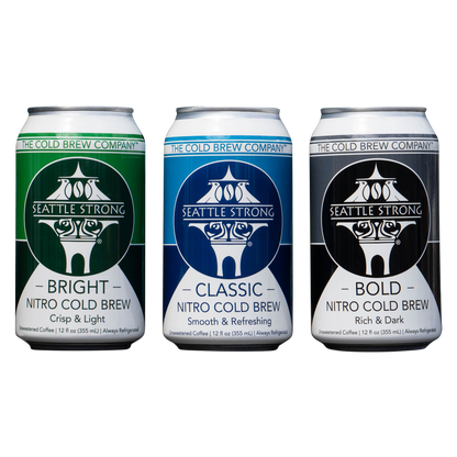 Seattles Best Bright Nitro Cold Brew Coffee 12oz Can