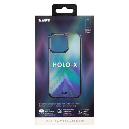 Laut Holo X Crystal iPhone 13 Pro Max Case Black