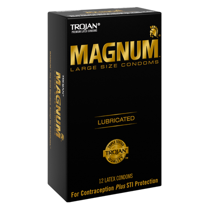 Trojan Magnum Condoms 12ct
