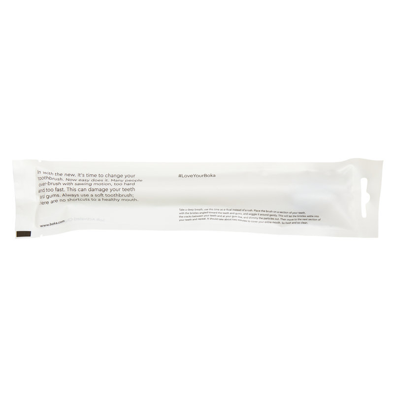 Boka Classic Manual Toothbrush - Bone