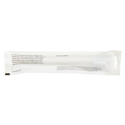 Boka Classic Manual Toothbrush - Bone