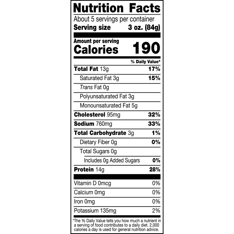 Tyson Any'tizers Frozen Honey BBQ Seasoned Wings 22oz