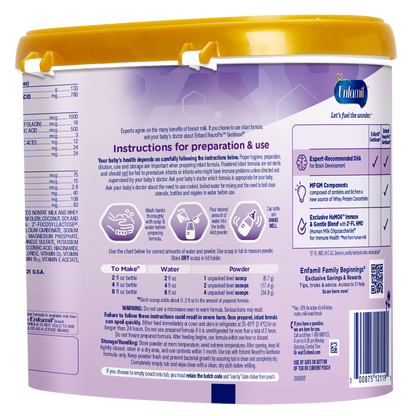 Enfamil NeuroPro Gentlease Formula Powder 19.5oz