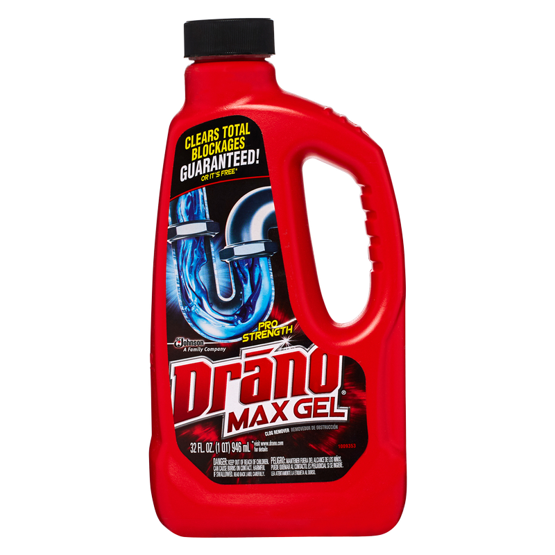 Drano Max Gel Clog Remover 32oz