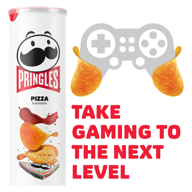 Pringles Potato Crisps Chips, Pizza, 5.5oz
