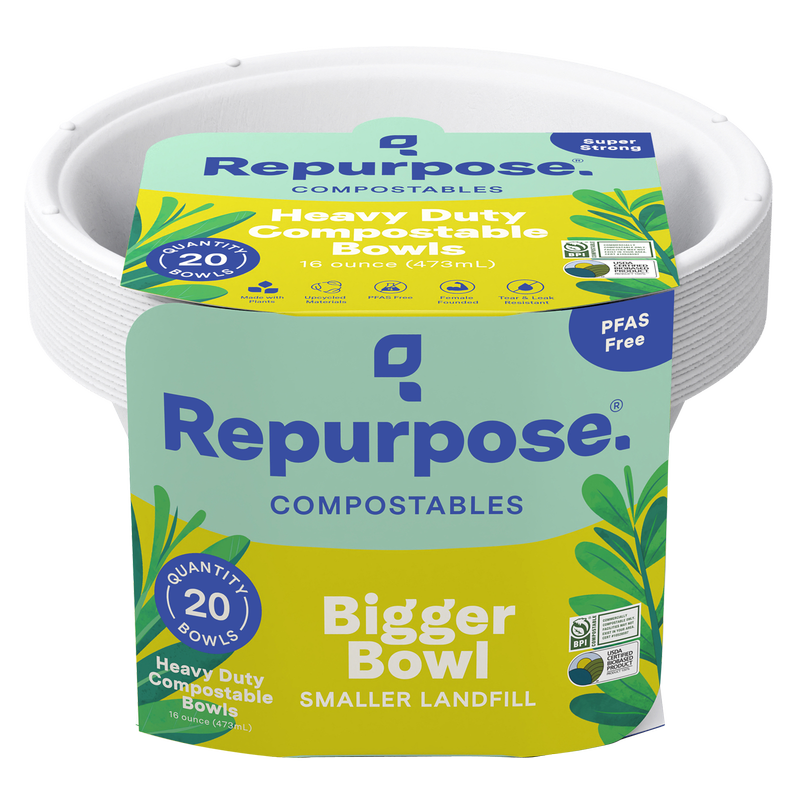 Repurpose Compostable 9" Everyday Plates, 20 ct