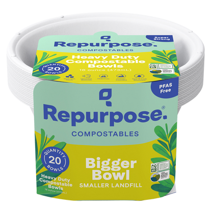 Repurpose Compostable 9" Everyday Plates, 20 ct