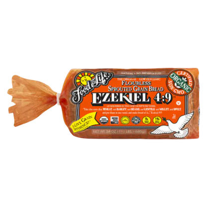 Food For Life Ezekiel 4:9 Organic Frozen Sprouted Grain Bread - 24oz