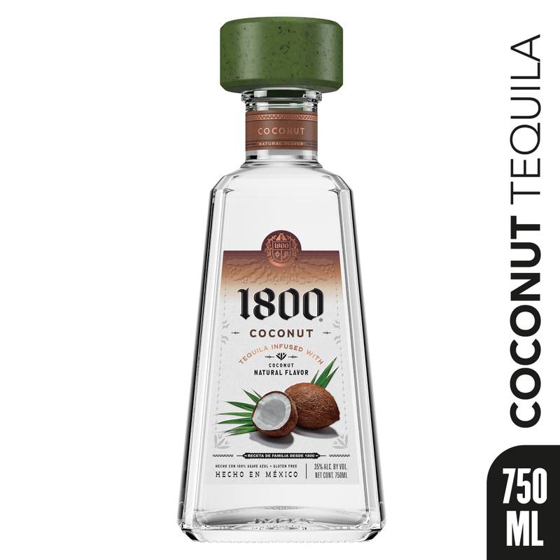1800 Tequila Coconut 750ml (70 Proof)