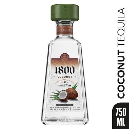 1800 Tequila Coconut 750ml (70 Proof)