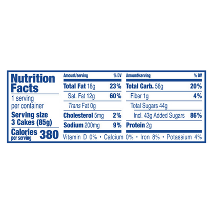 HOSTESS HOHOS, Chocolate Snack Cakes, Single Serve, 3 oz, 3 Count