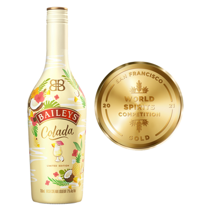Baileys Colada Irish Cream Liqueur, 750 mL (34 Proof)
