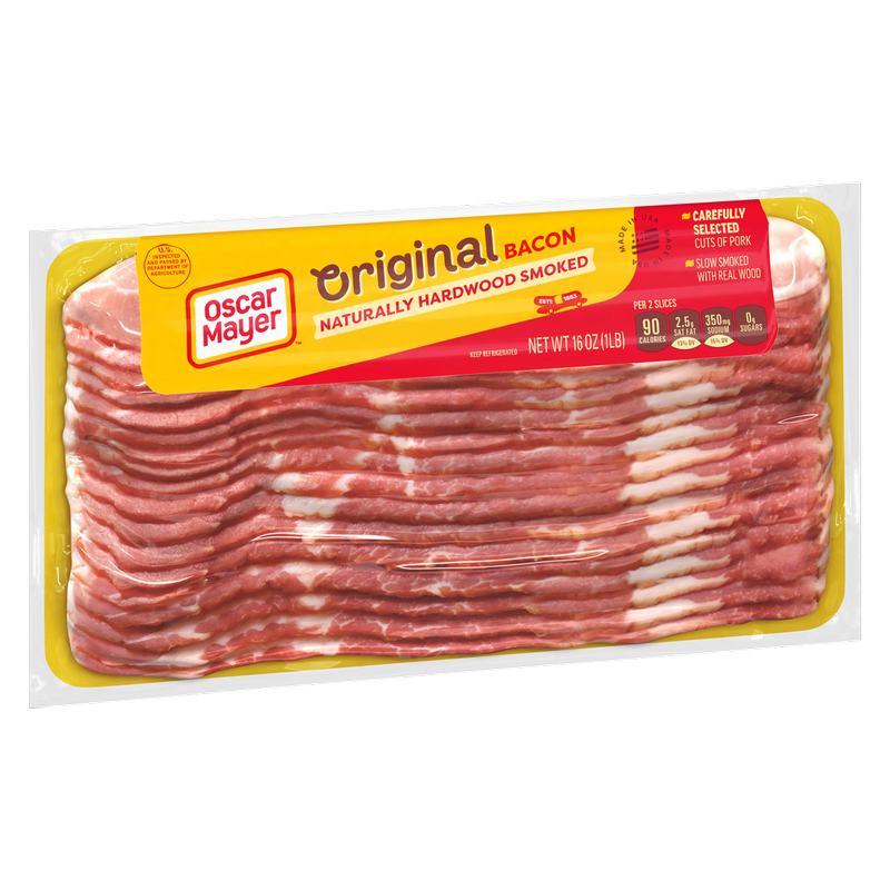 Oscar Mayer Naturally Hardwood Smoked Bacon - 16oz