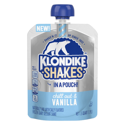 Klondike Shakes Chill Out & Vanilla Frozen Dairy Dessert 6ct 28oz